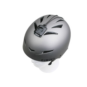 Giro Helm mit Kamera Adapter