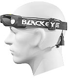 Blackeye Two Camera on bare head without helmet