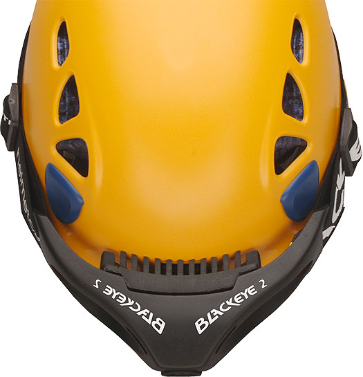 Petzl Helmet with Blackeye Two Camera